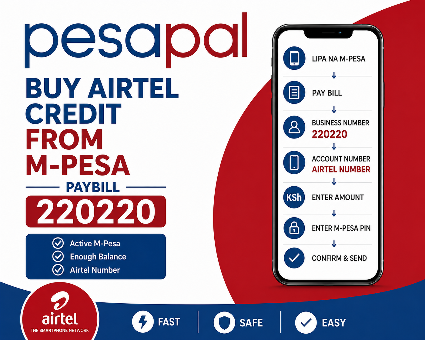 How to Buy Airtel Airtime from M-Pesa (Quick & Easy Guide)